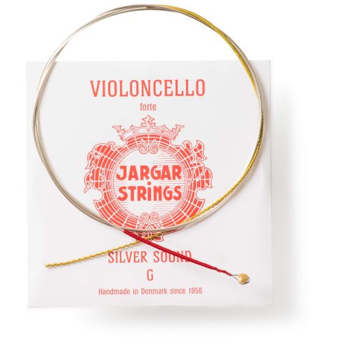 Jargar Cello Red Forte Single String G Silver Sound 4/4