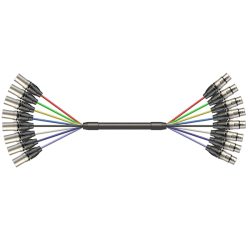Roxtone 8 x 8 Extension XLR Cable - 6m