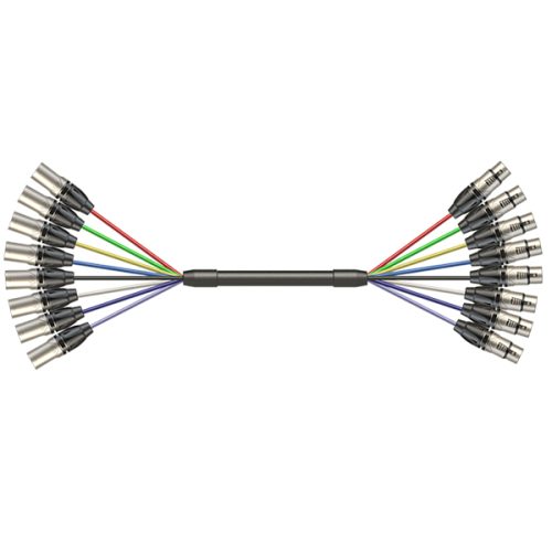 Roxtone 8 x 8 Extension XLR Cable - 6m