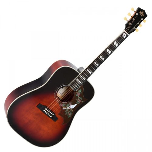 Sigma DA-SG7 Dreadnought Electro Acoustic, Sunburst - Image 3