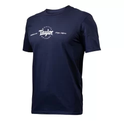 Taylor Classic T-Shirt – Navy/Grey – Large
