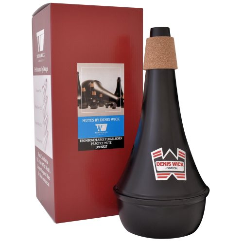 Denis Wick DW5527 Practice Mute for Trombone and Large Flugelhorn - Aluminum - Image 3