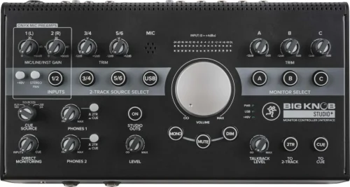 Mackie Big Knob Studio+ 4x3 Studio Monitor Controller - Image 3