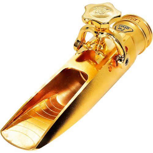 Theo Wanne Brahma Tenor Saxophone Mouthpiece - 7*, Gold-plated - Image 5