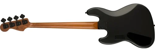 Fender Squier FSR Contemporary Active Jazz Bass HH Black Pickguard - Flat Black - Image 3