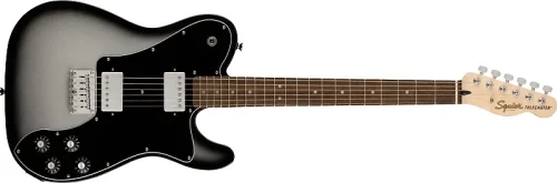 Fender Squier Affinity Series Telecaster Deluxe Electric Guitar - Silver Burst - Image 2