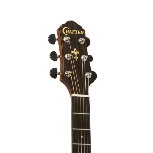 Crafter HT-250CE Orchestra Cutaway Engelmann Spruce Mahogany Pickup EQ Preamp - Image 6