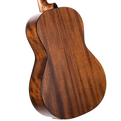 CORT Core-PE Mahogany Parlor Acoustic Electric Guitar – Open Pore Black Burst - Image 4