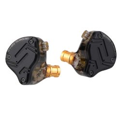 KZ ZS10 Pro X Hybrid Technology Earphones - Stone Black