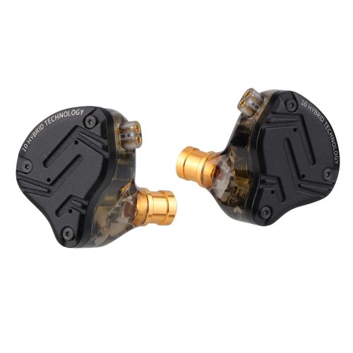 KZ ZS10 Pro X Hybrid Technology Earphones - Stone Black