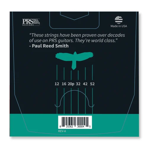 PRS Classic Heavy Electric Guitar Strings 12-52 - Image 2