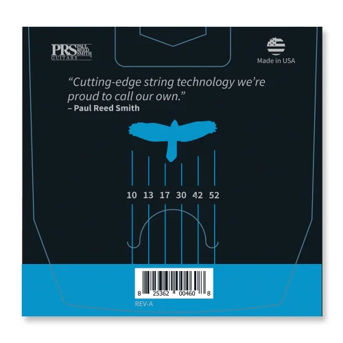 PRS Signature Light Top/Heavy Bottom Elecric Guitar Strings 10-52 - Image 2