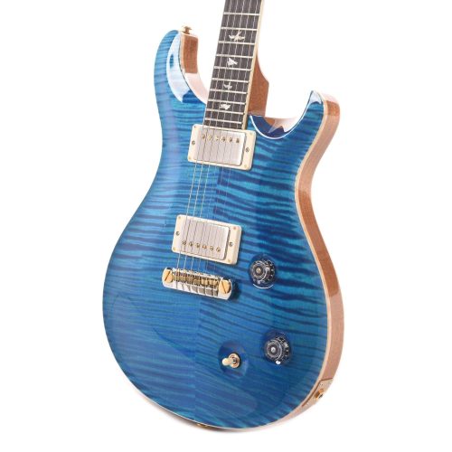 PRS McCarty - 10 Top Flame - Aquamarine Electric Guitar - Hybrid Package - Image 2