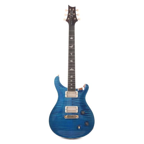 PRS McCarty - 10 Top Flame - Aquamarine Electric Guitar - Hybrid Package - Image 4