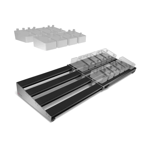 D'Addario Planet Waves XPNDPB-02 XPND Adjustable Large Pedalboard w/ Transport Case - Image 4