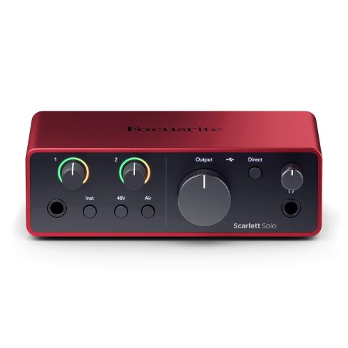 Focusrite Scarlett Solo 4th Generation USB Audio Interface - Image 2