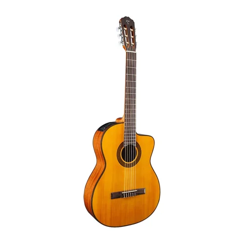 Takamine GC3CE Nylon String Acoustic-Electric Guitar - Natural - Image 2