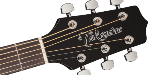 Takamine GD30CE Acoustic-Electric Dreadnought Guitar – Black - Image 4