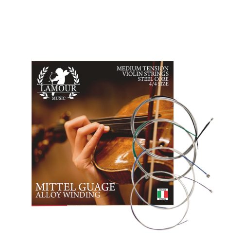 Lamour Violin string set 4/4 - Image 2