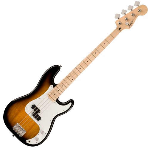 Fender Squier Sonic Precision 4 String Bass Guitar - 2 Tone Sunburst - Image 2