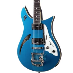 Duesenberg Double Cat Catalina Blue 6-String Semi-Hollow Body Electric Guitar