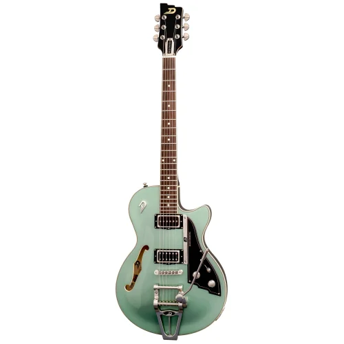 Duesenberg Starplayer TV Catalina - Semi Hollowbody 6 String Guitar - Harbor Green - Image 2