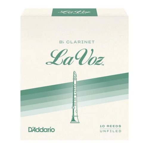 D’Addario La Voz Bb Clarinet Reeds 10 in a box