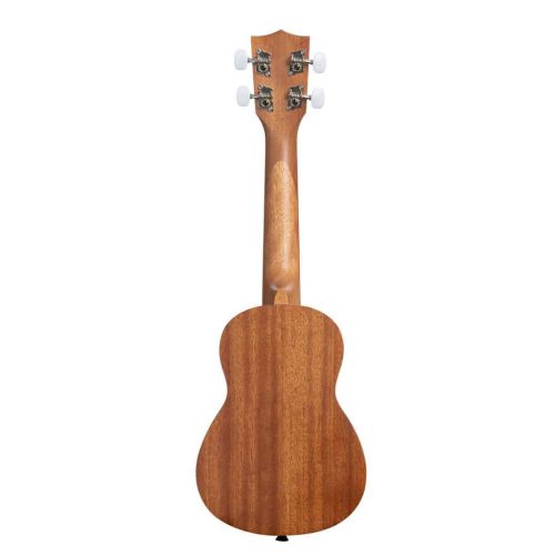 Kala KA-15S-S Spruce Top Soprano Ukulele – Satin Mahogany - Image 3