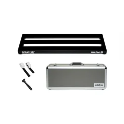 Pedaltrain Metro 24 24-inch x 8-inch Pedalboard with Hard Case