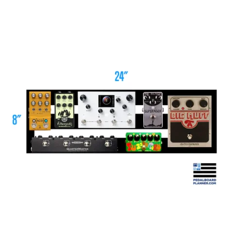 Pedaltrain Metro 24 24-inch x 8-inch Pedalboard with Hard Case - Image 6