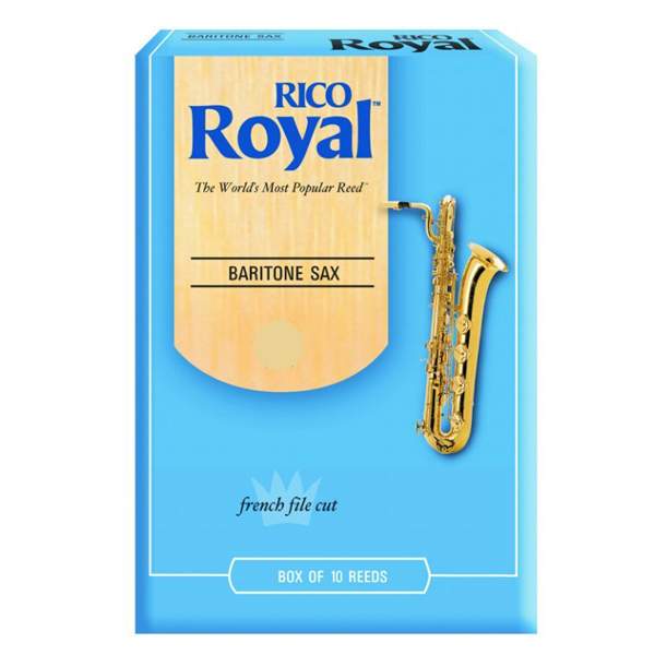 Rico Royal by D'Addario Baritone Saxophone Reeds 10 in a box – 1.5 -  Marshall Music