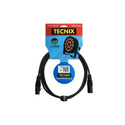 Tecnix TDMX-2M – 2m XLR – XLR DMX Cable