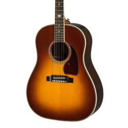 Gibson Acoustic Custom Shop J-45 Deluxe 6-string Acoustic-electric Guitar - Rosewood Burst