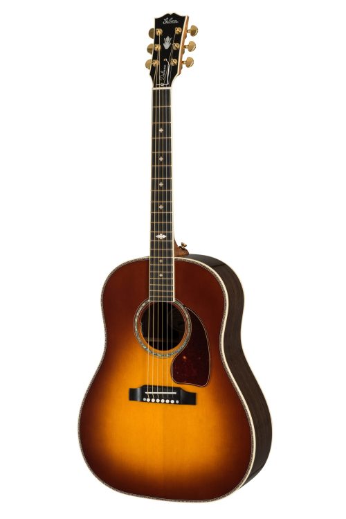 Gibson Acoustic Custom Shop J-45 Deluxe 6-string Acoustic-electric Guitar - Rosewood Burst - Image 2
