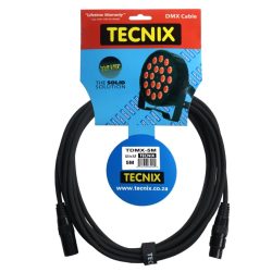 Tecnix TDMX-5M – 5m XLR – XLR DMX Cable