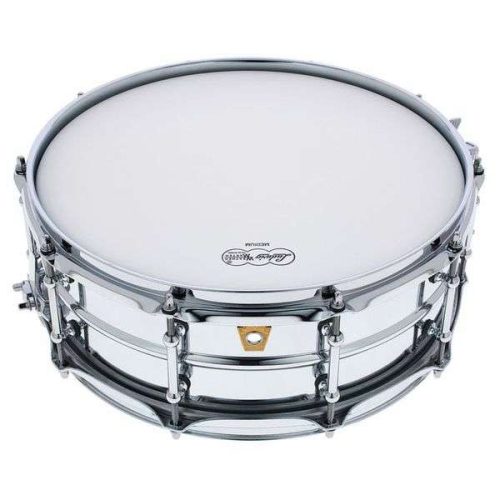 Ludwig Supraphonic Chrome Plated Aluminum Snare Drum with Tube Lugs - 14 x 5 inch