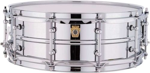 Ludwig Supraphonic Chrome Plated Aluminum Snare Drum with Tube Lugs - 14 x 5 inch - Image 2