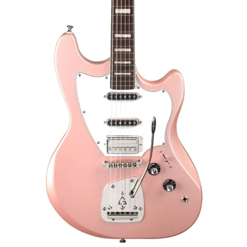 Guild Surfliner Deluxe Solidbody Electric Guitar - Rose Quartz Metallic