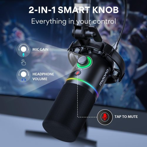 Maono PD200x – USB/XLR Dynamic Microphone - Image 4