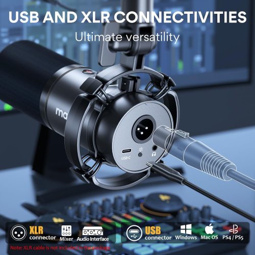 Maono PD200x – USB/XLR Dynamic Microphone - Image 6