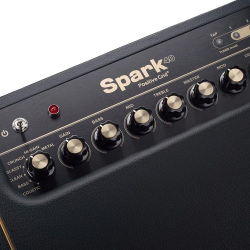 Positive Grid Spark 40-Watt Combo Practice Guitar Amplifier with Spark Mobile App - Image 6
