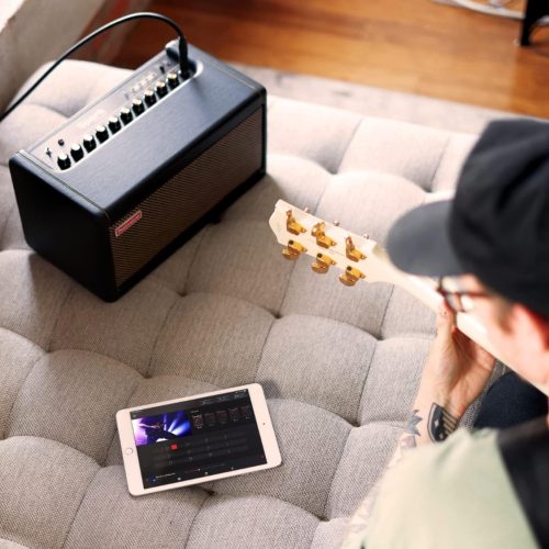 Positive Grid Spark 40-Watt Combo Practice Guitar Amplifier with Spark Mobile App - Image 8
