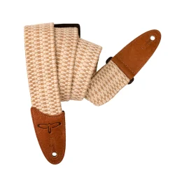 PRS 2 inch Tan/Creme Woven Guitar Strap