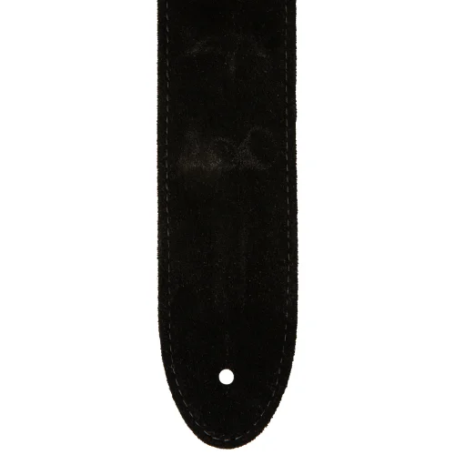 PRS 2 inch Leather Strap, Embossed Birds, Worn Black - Image 4