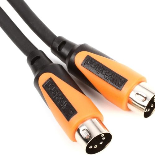 Roland RMIDI-B10 Black Series 5 Pin MIDI Cable - 10 foot