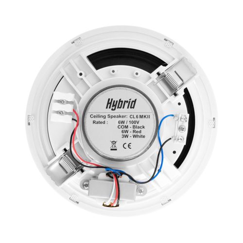 Hybrid CL6 100V 6 inch 6W MK2 Ceiling Speaker - Image 2