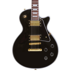 SX EH3 Les Paul Electric Guitar - Black