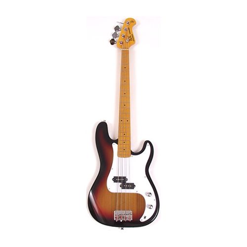 SX SPB-57 4-String Precision Bass 3 Tone Sunburst - Image 2