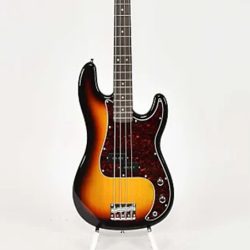 SX SPB62 4 String Precision Bass Guitar - 3 Tone Sunburst