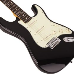 SX Strat SST62 Electric Guitar - Black